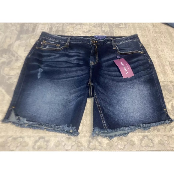 Vigoss Pants - New Women's Vigoss Denim The Chelsea Shorts Plus‎ Sz 27